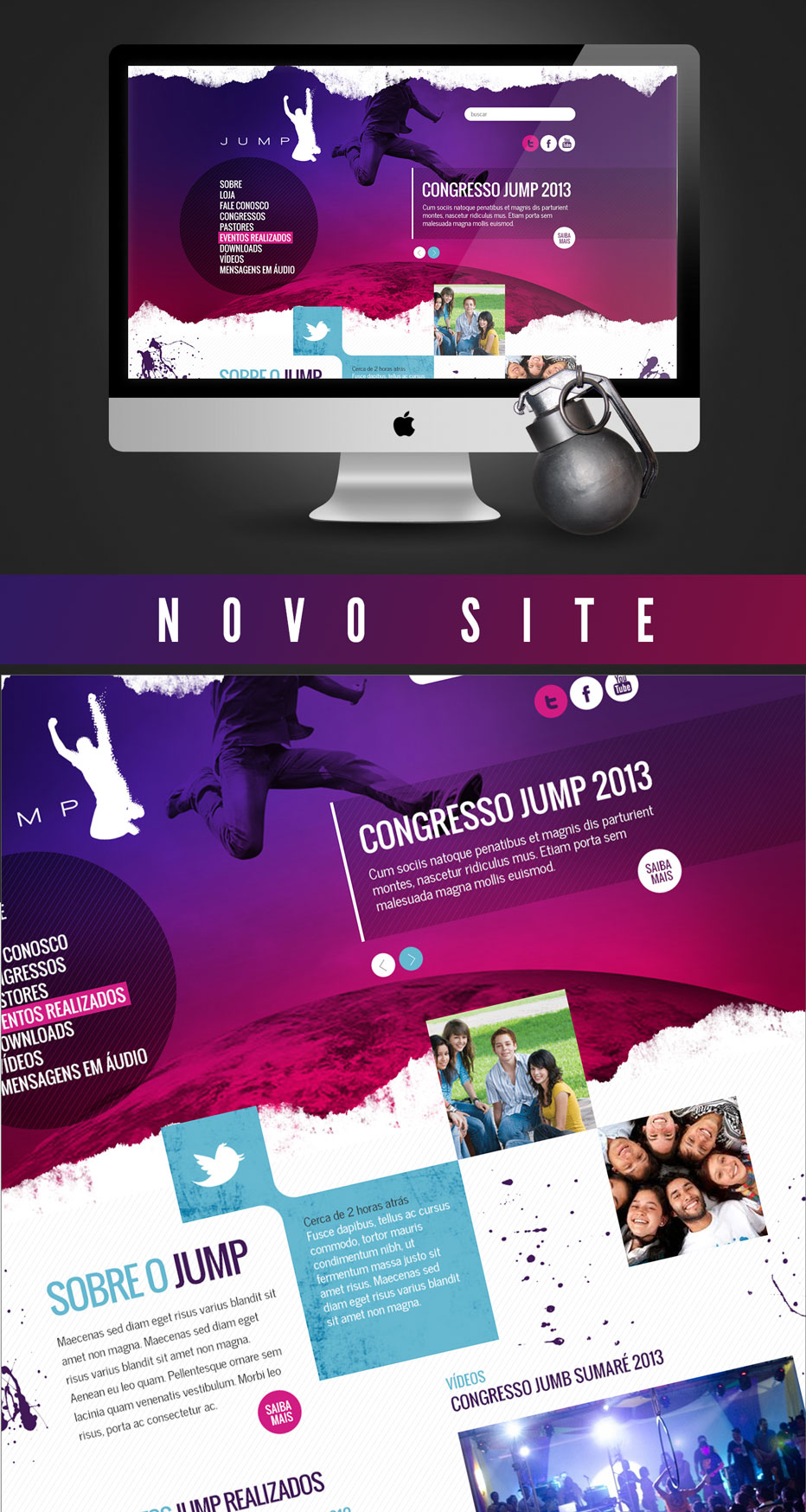 No momento, você está visualizando Site Projeto Jump – Design jovem e alegre